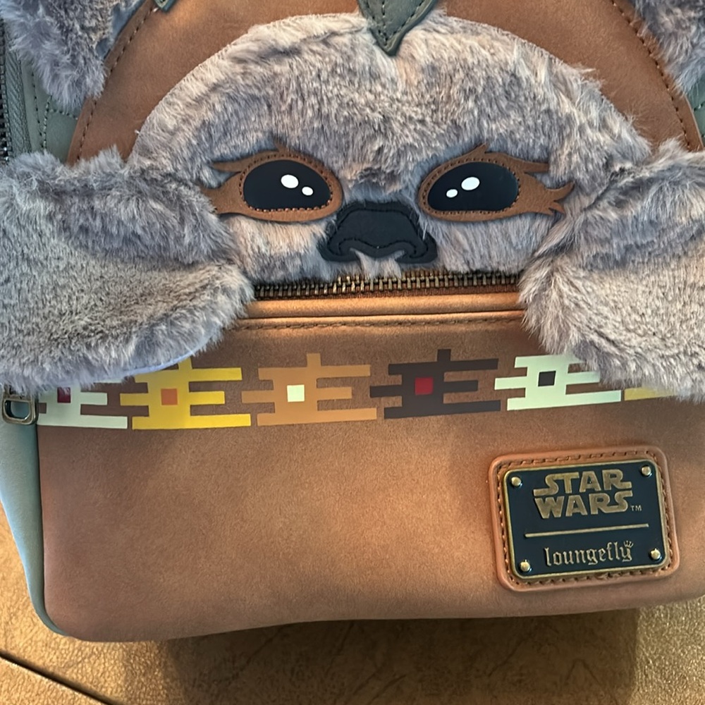 Loungefly Mini Backpack - Star Wars Ewok - image 5